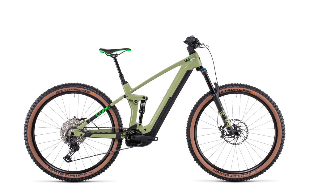 Cube Stereo Hybrid 140 HPC SL 750 green´n´flashgreen