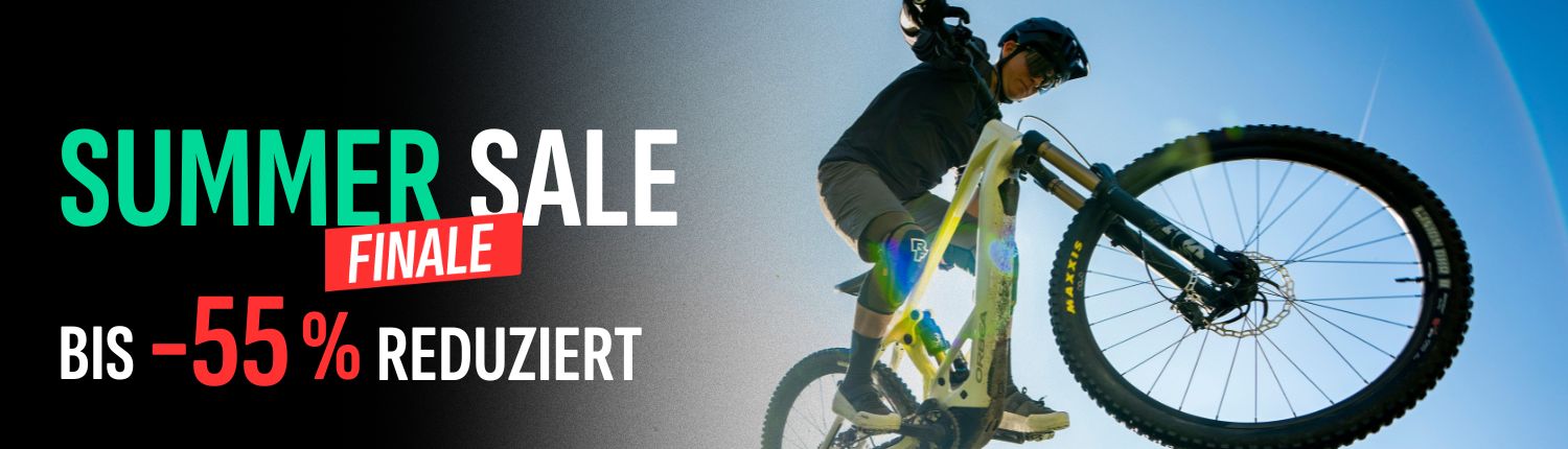Summer Sale Finale Banner Bikes bis zu 55% reduziert