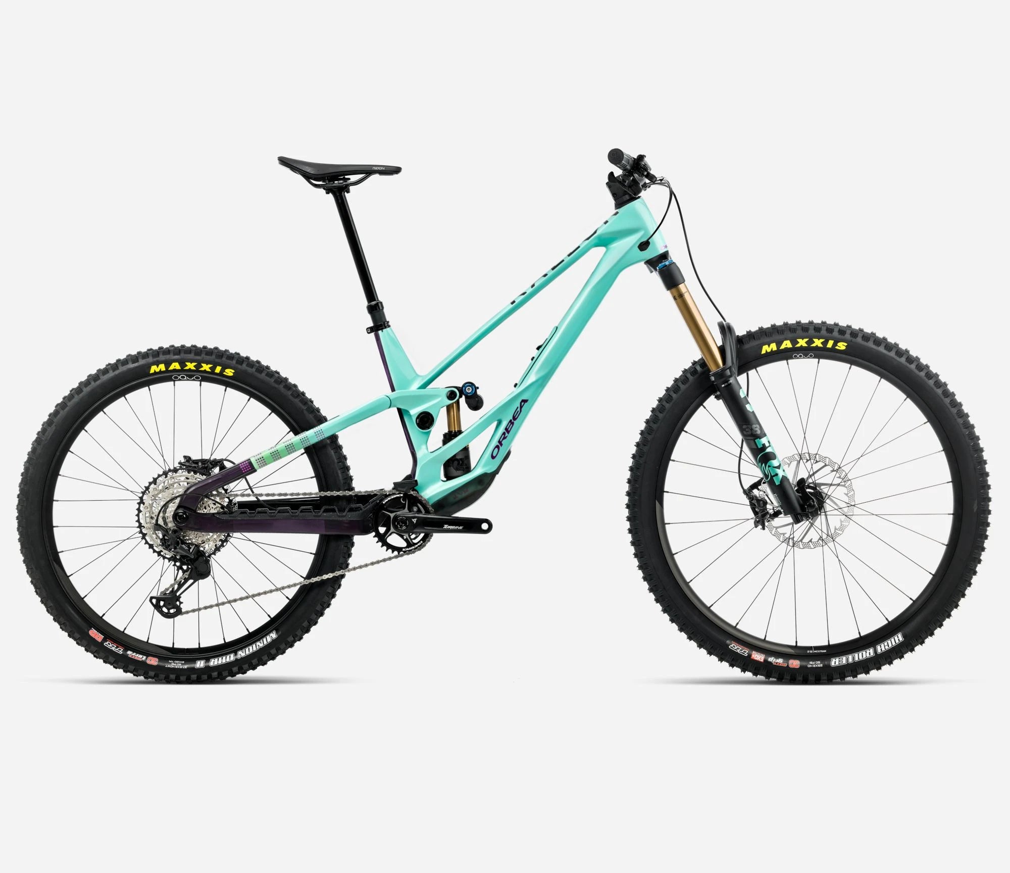 Orbea Rallon E-TEAM Green - Purple Trapez 2026