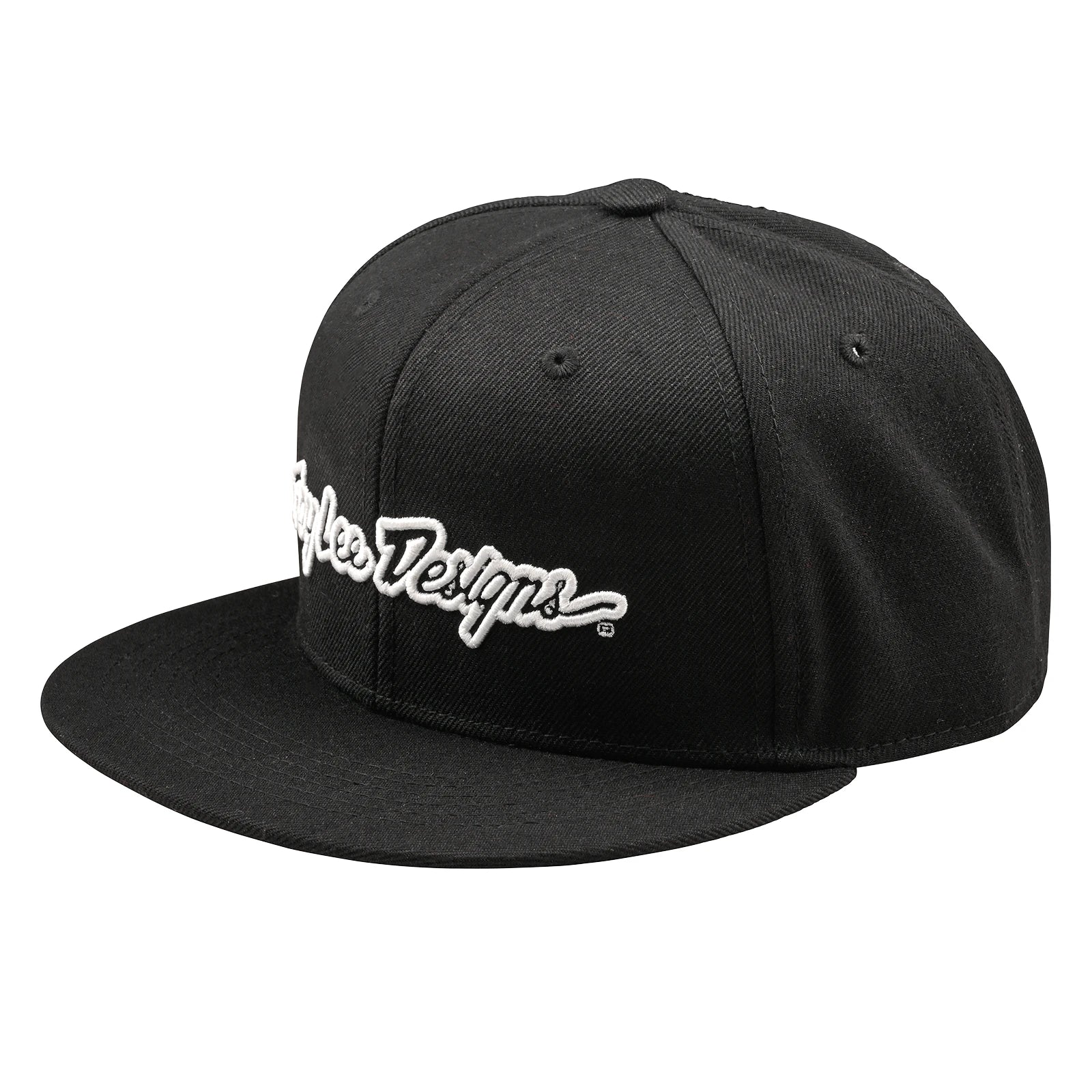 Troy Lee Designs Flat Bill Snapback Cap Signature - Liquid-Life #Wähle Deine Farbe_black