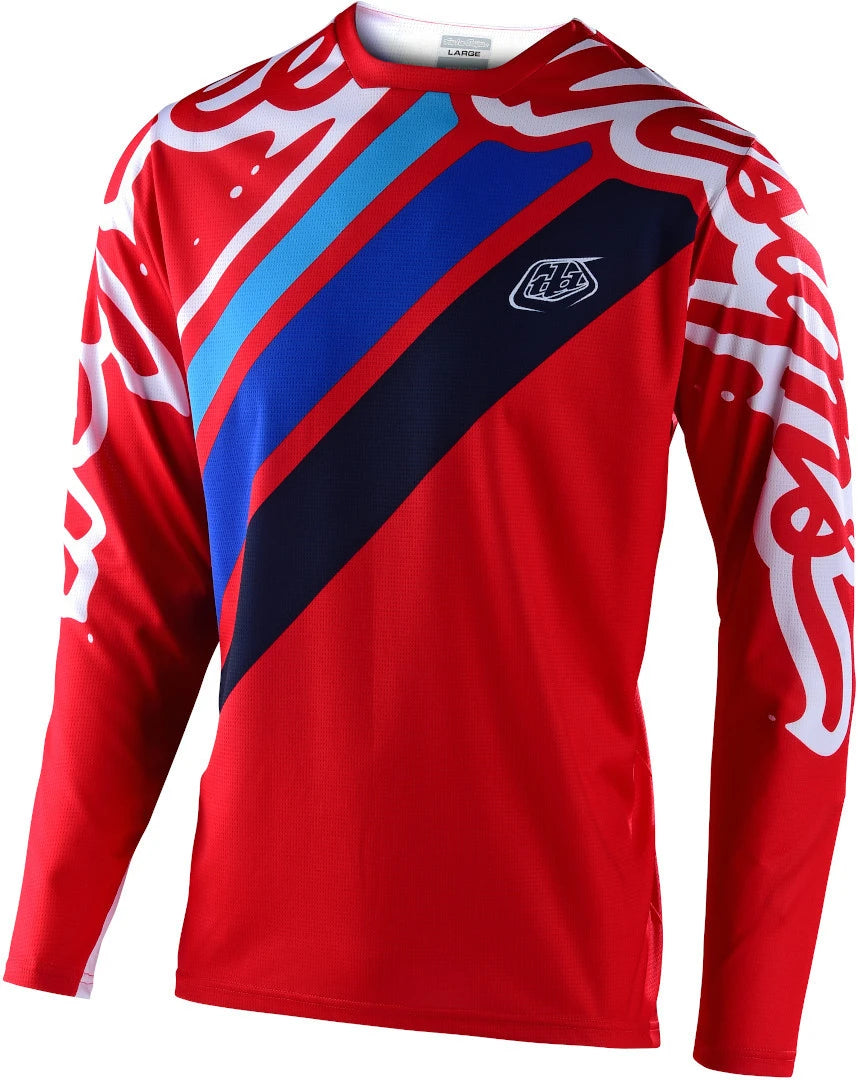 Troy Lee Designs Youth Sprint Jersey Seca 2.0 - Liquid-Life #Wähle Deine Farbe_Navy/Red