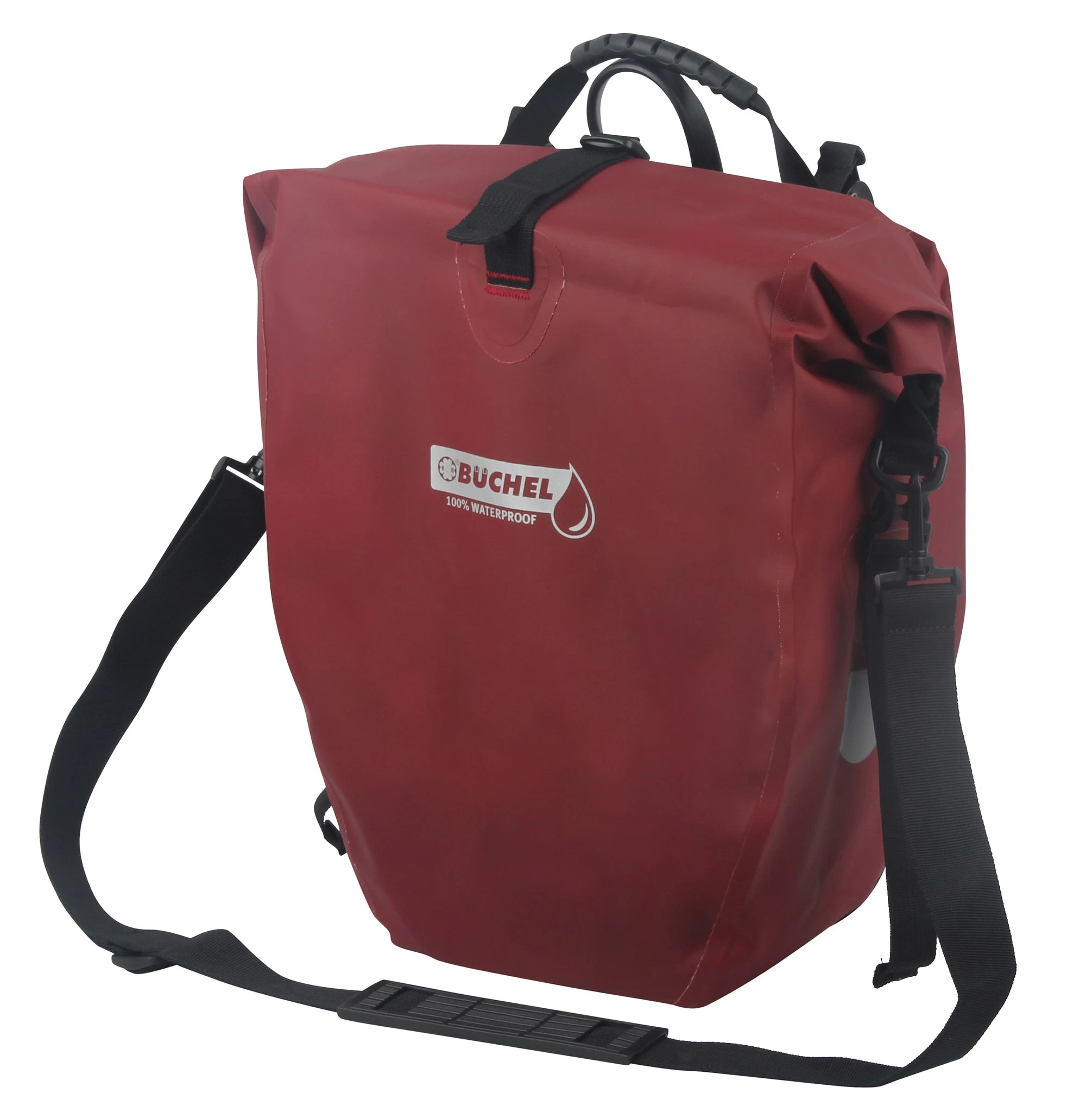 Büchel Gepäckträgertasche wasserdicht - Liquid-Life #Wähle Deine Farbe_merlot rot