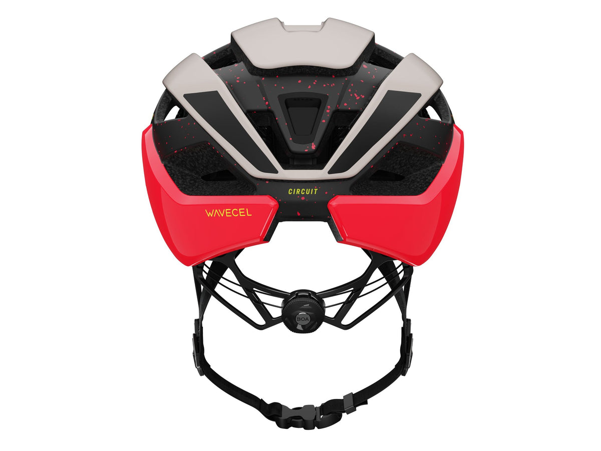 Trek Circuit Wavecel Helmet - Liquid-Life #Wähle Deine Farbe_Era White/Radioactive Coral