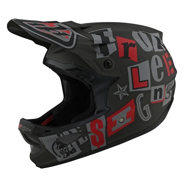 Troy Lee Designs D3 Fiberlite Helmet Anarchy