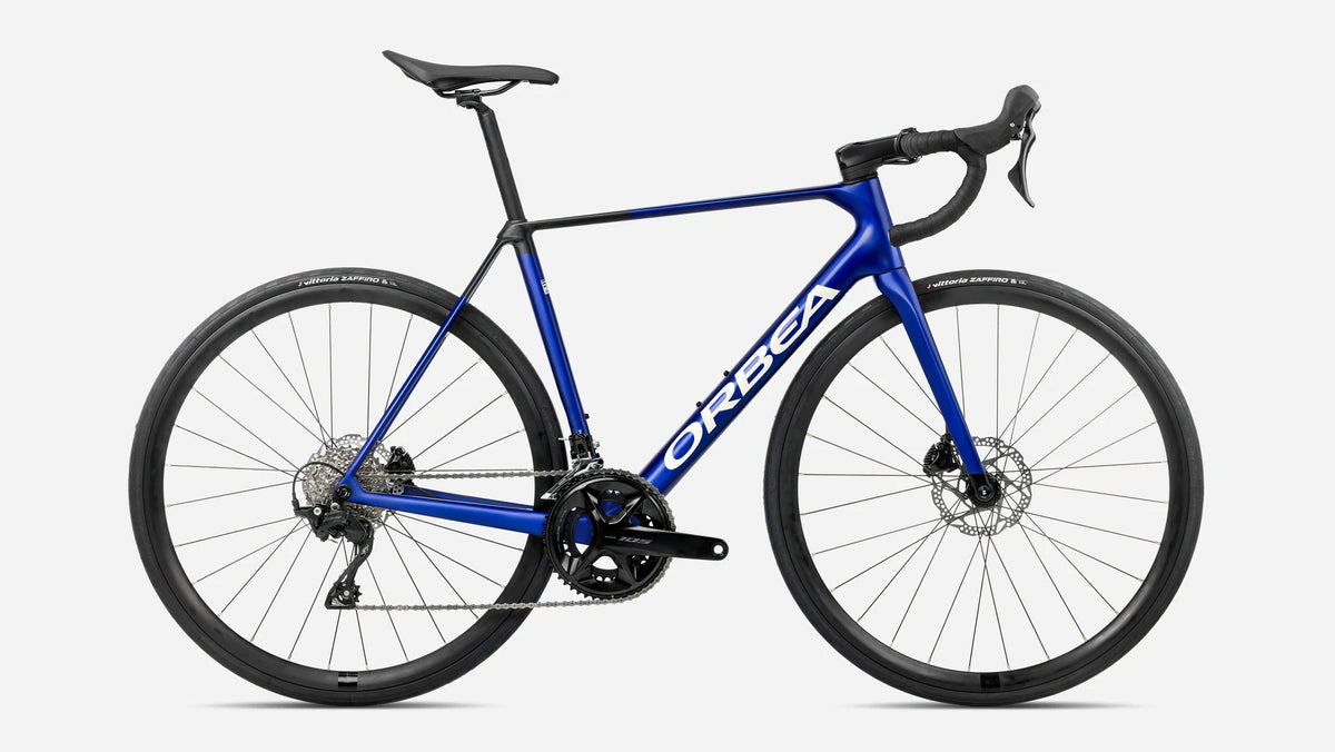 Orbea Orca M30 Cobalt Blue - Carbon Raw (Matt) 2027