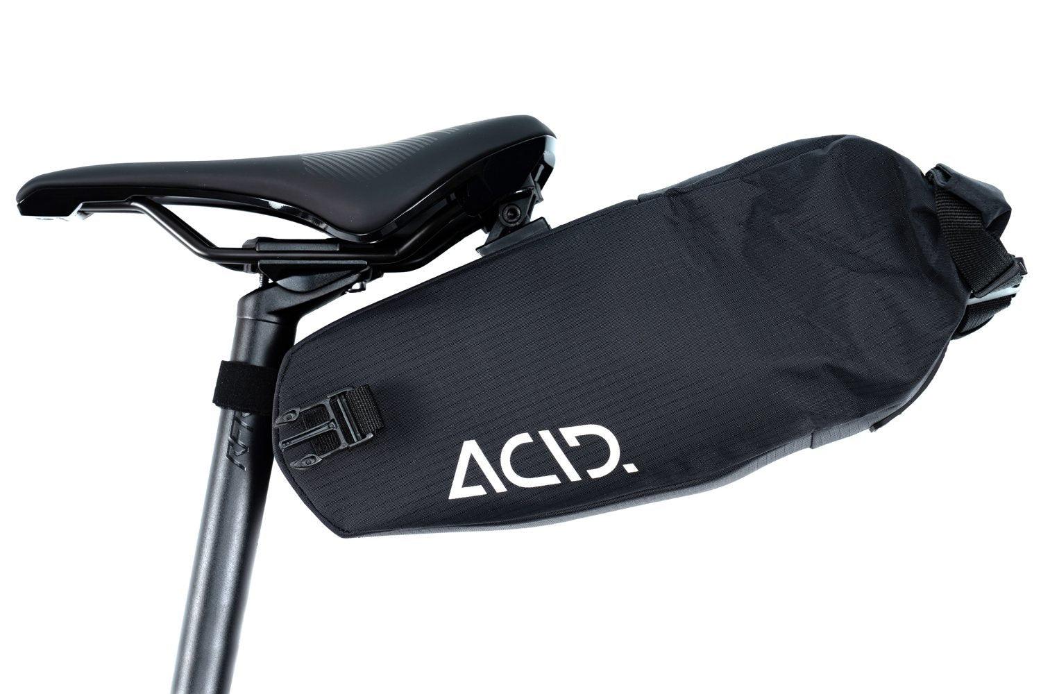 Acid Satteltasche CLICK - Liquid-Life #Wähle Deine Farbe_Black
