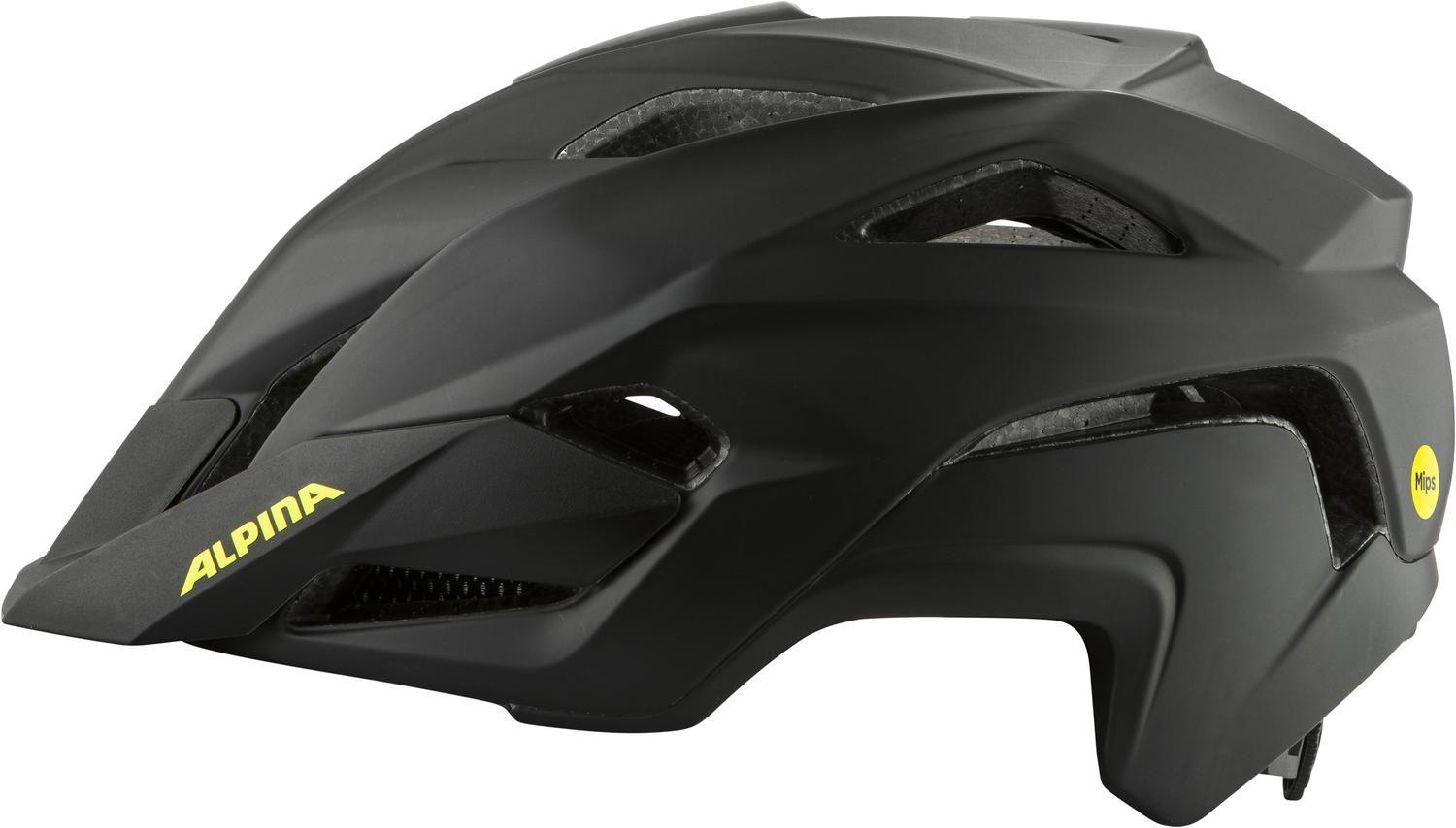 Alpina Stan MIPS - Liquid-Life #Wähle Deine Farbe_Black-Neon-Yellow Matt