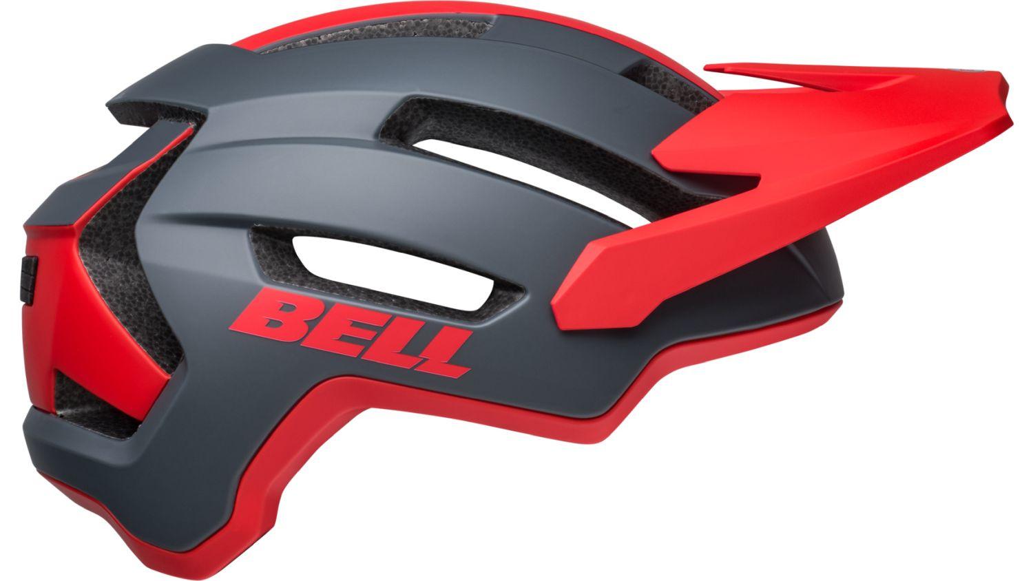 Bell 4FORTY Air MIPS - Liquid-Life #Wähle Deine Farbe_Matte Gray/Red