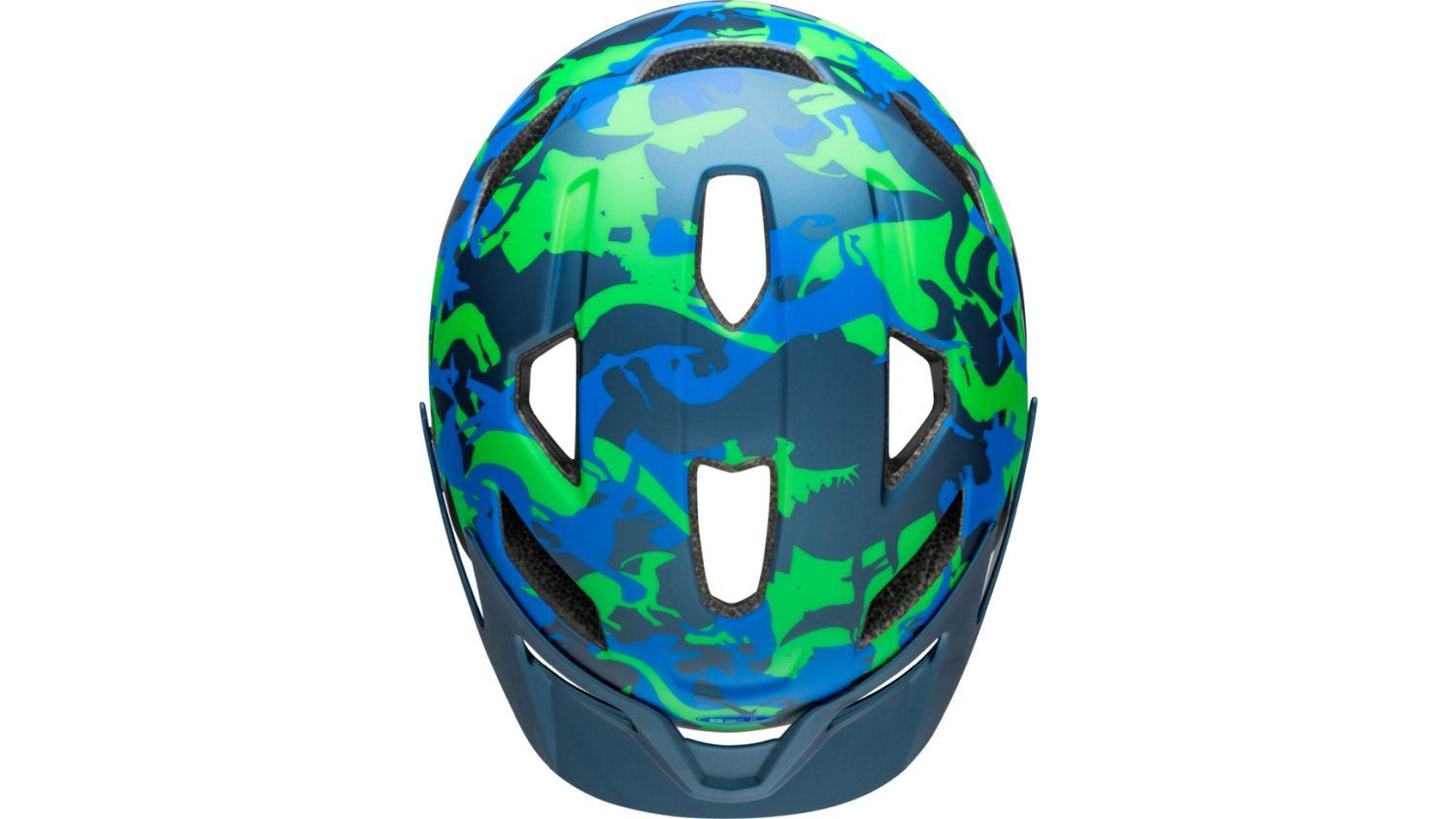 Bell Sidetrack Youth - Liquid-Life #Wähle Deine Farbe_Matte Blue Camosaurus