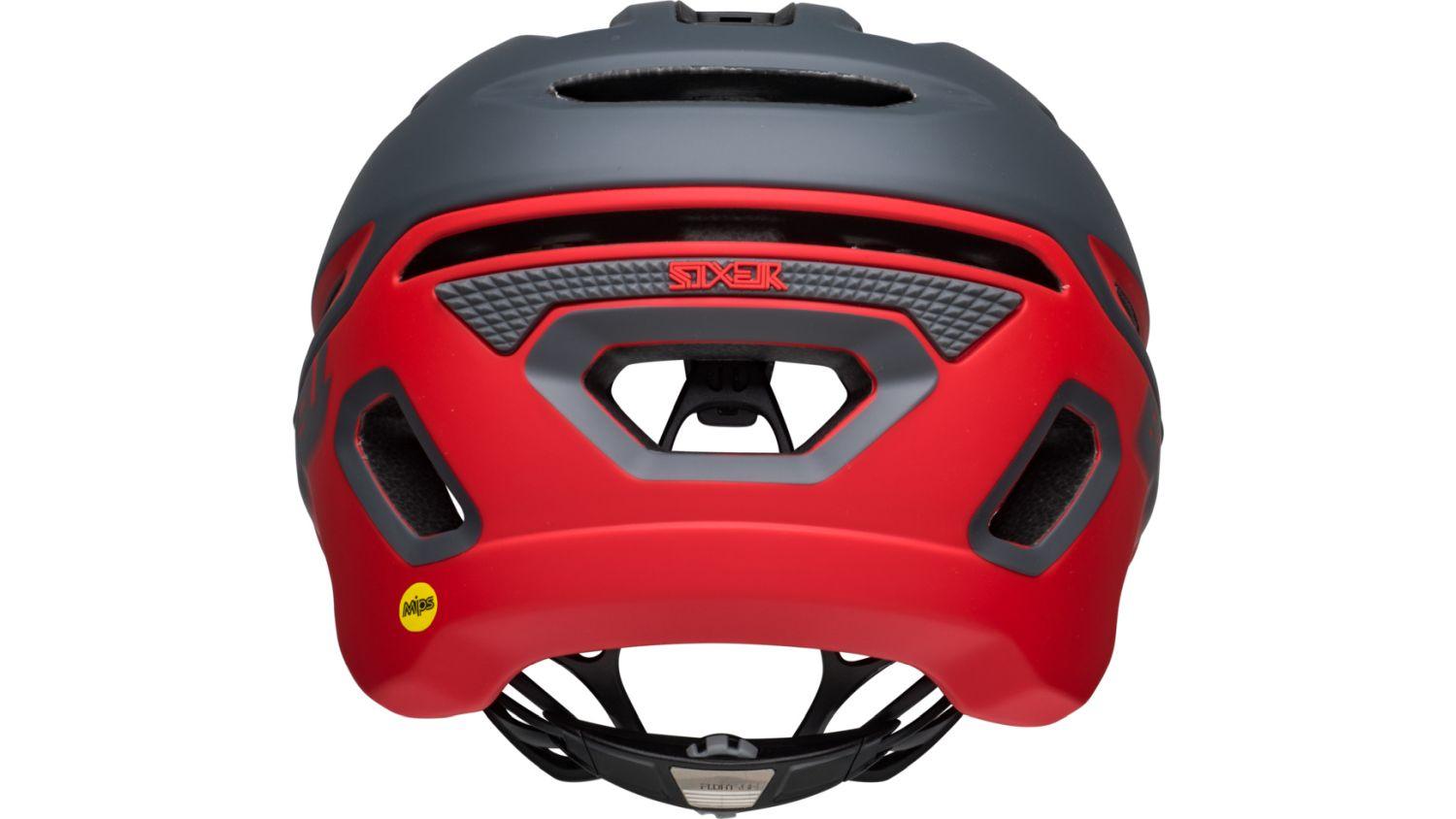 Bell Sixer MIPS - Liquid-Life #Wähle Deine Farbe_Matte Gray/Red
