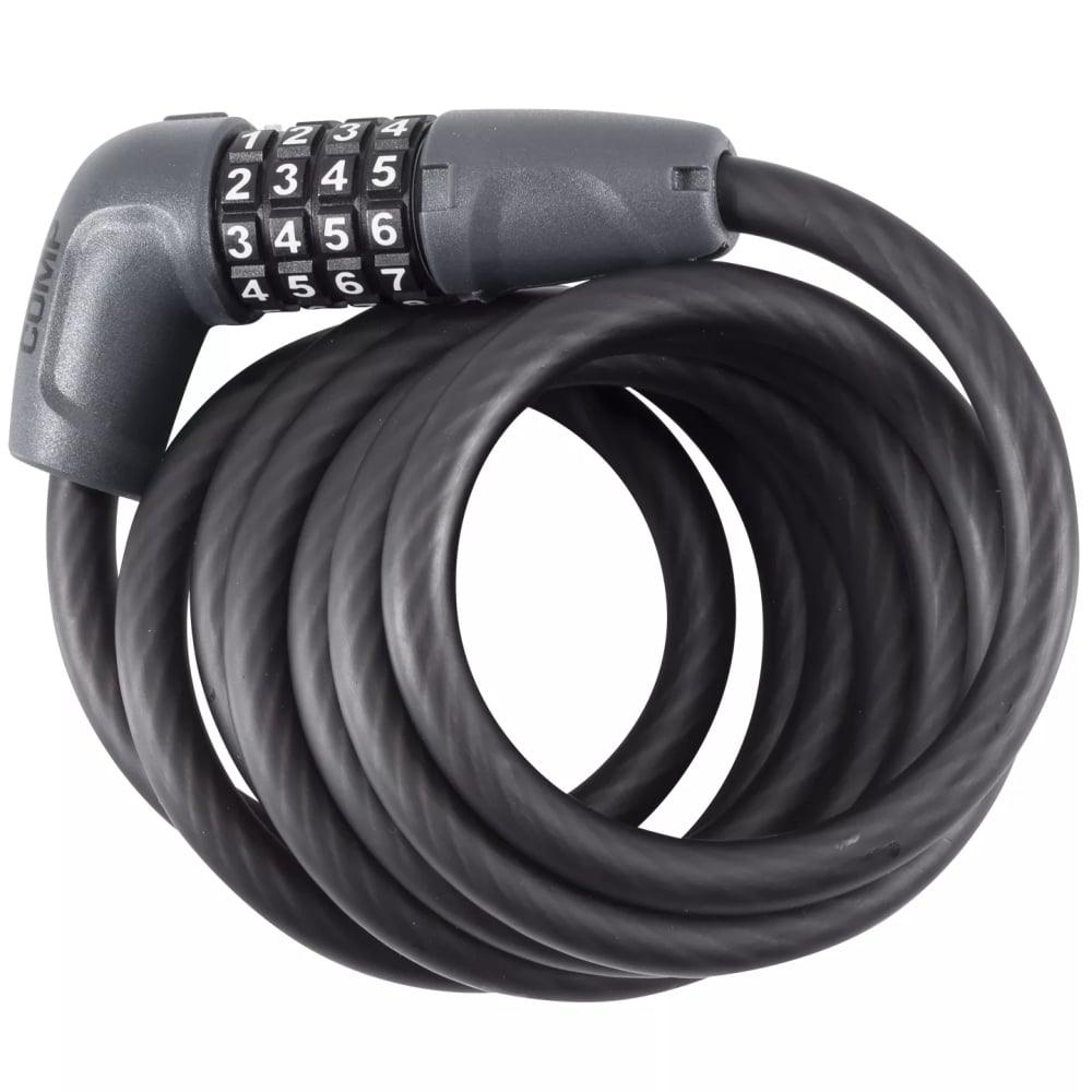 Bontrager Comp Combo Cable Lock Black - Liquid-Life