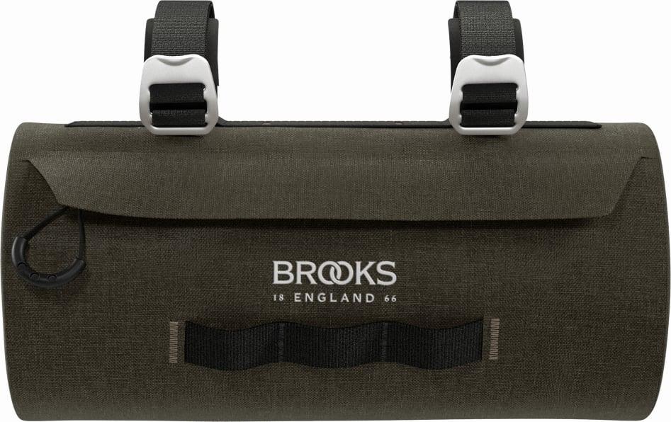 Brooks Scape Handlebar Pouch mud green - Liquid-Life