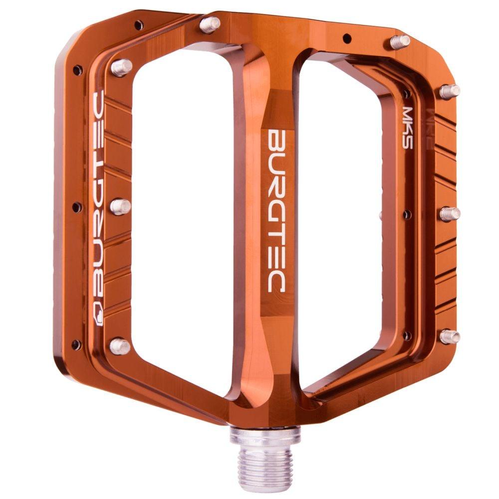 Burgtec Penthouse Flat Pedale MK5 Stahlachse - Liquid-Life #Wähle Deine Farbe_Bronze