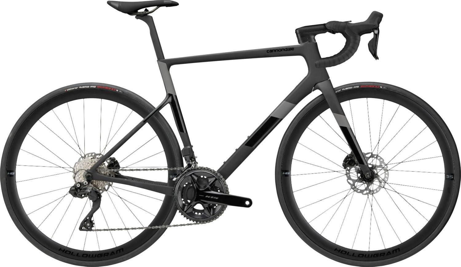 Cannondale SuperSix EVO Carbon Disc 105 Di2 black 2023 - Liquid-Life