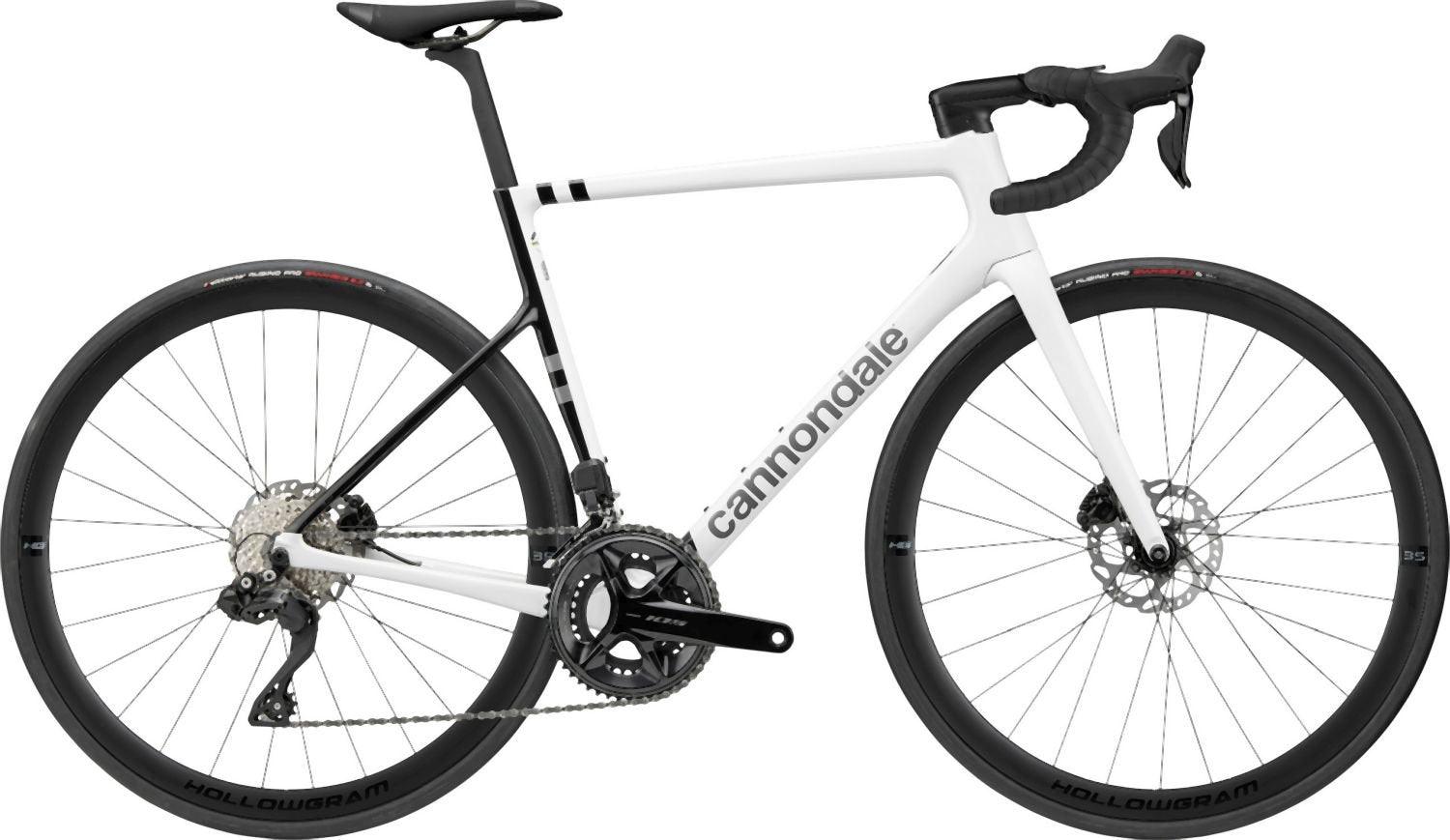 Cannondale SuperSix EVO Carbon Disc 105 Di2 white 2023 - Liquid-Life