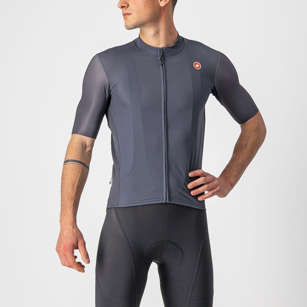 Castelli Endurance Elite Jersey - Liquid-Life #Wähle Deine Farbe_Dark Gray