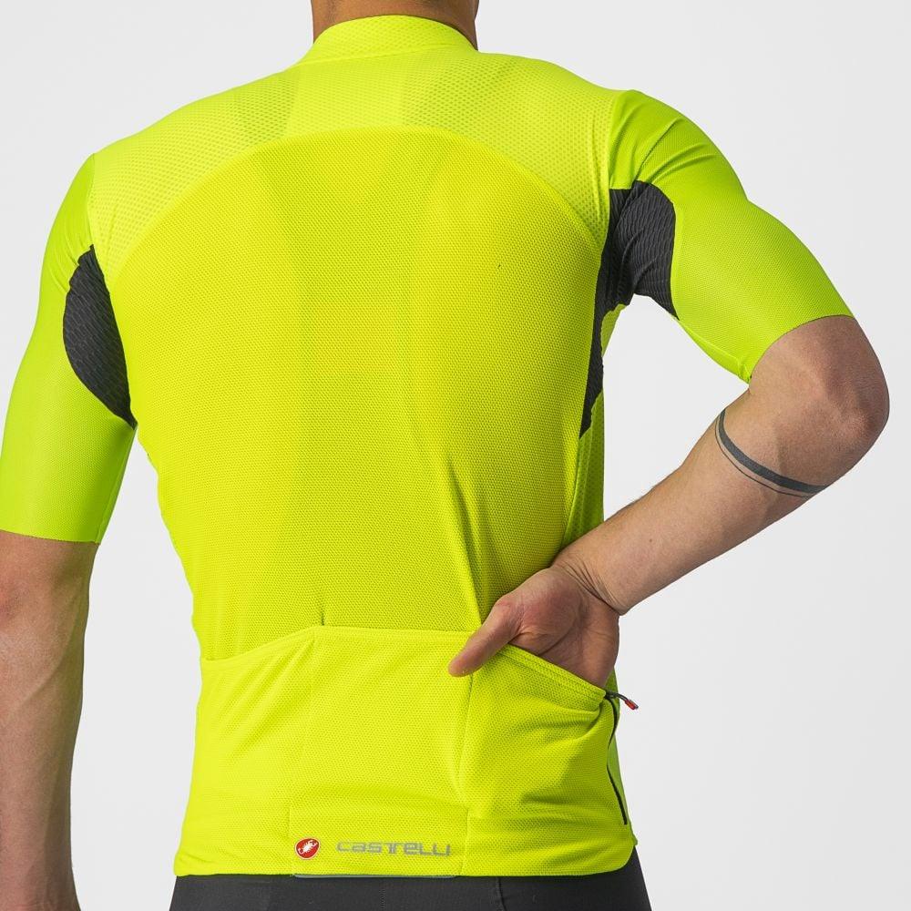 Castelli Endurance Elite Jersey - Liquid-Life #Wähle Deine Farbe_Electric Lime