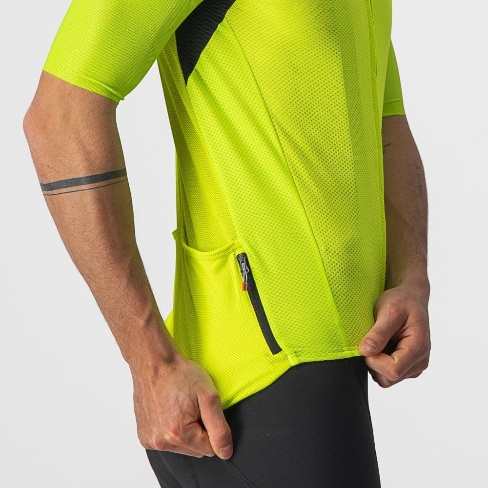 Castelli Endurance Elite Jersey - Liquid-Life #Wähle Deine Farbe_Electric Lime