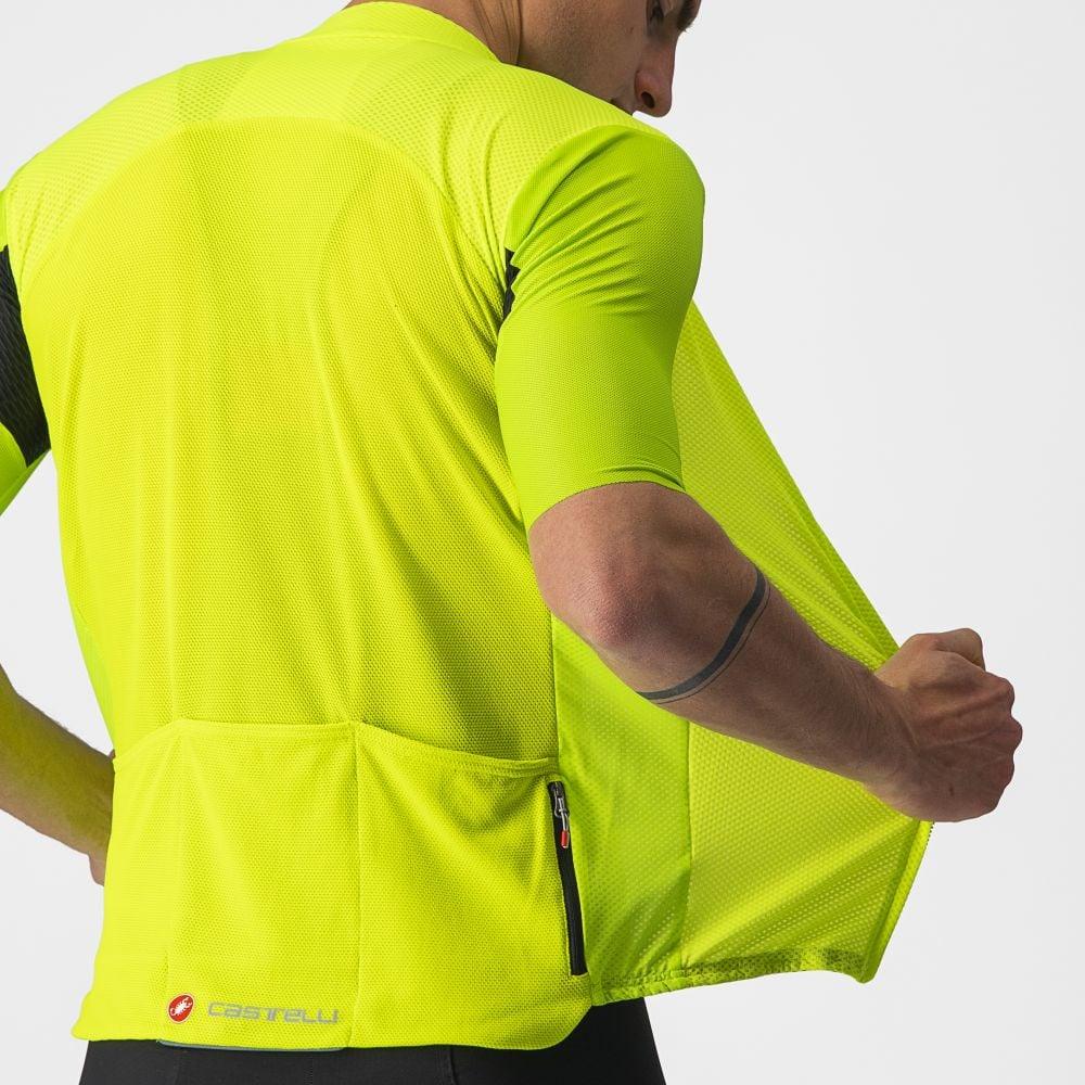 Castelli Endurance Elite Jersey - Liquid-Life #Wähle Deine Farbe_Electric Lime