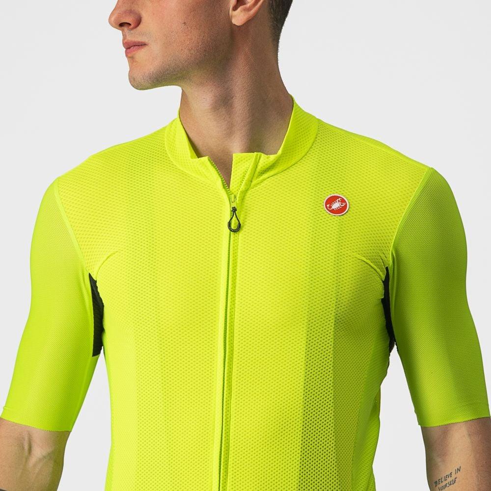 Castelli Endurance Elite Jersey - Liquid-Life #Wähle Deine Farbe_Electric Lime