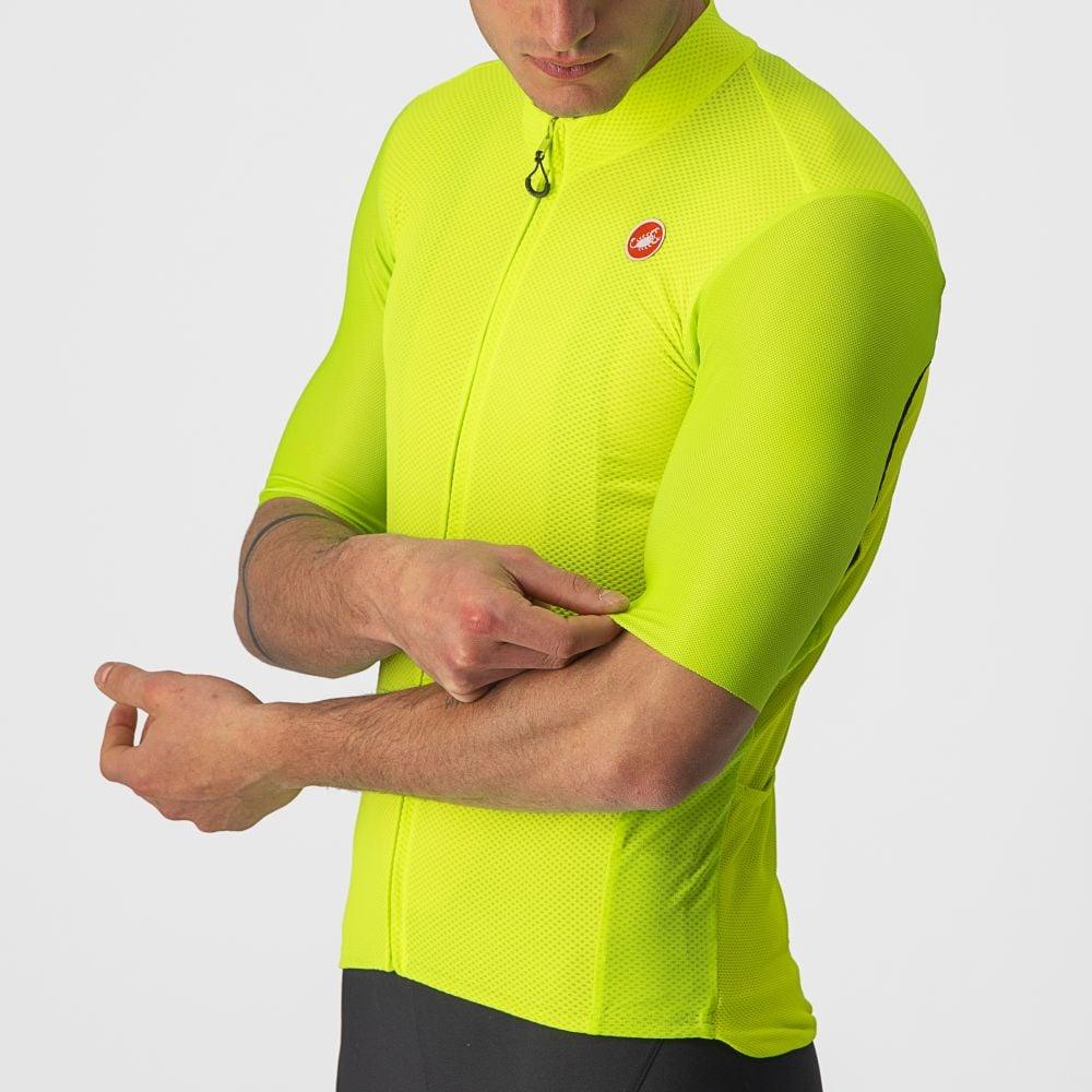 Castelli Endurance Elite Jersey - Liquid-Life #Wähle Deine Farbe_Electric Lime