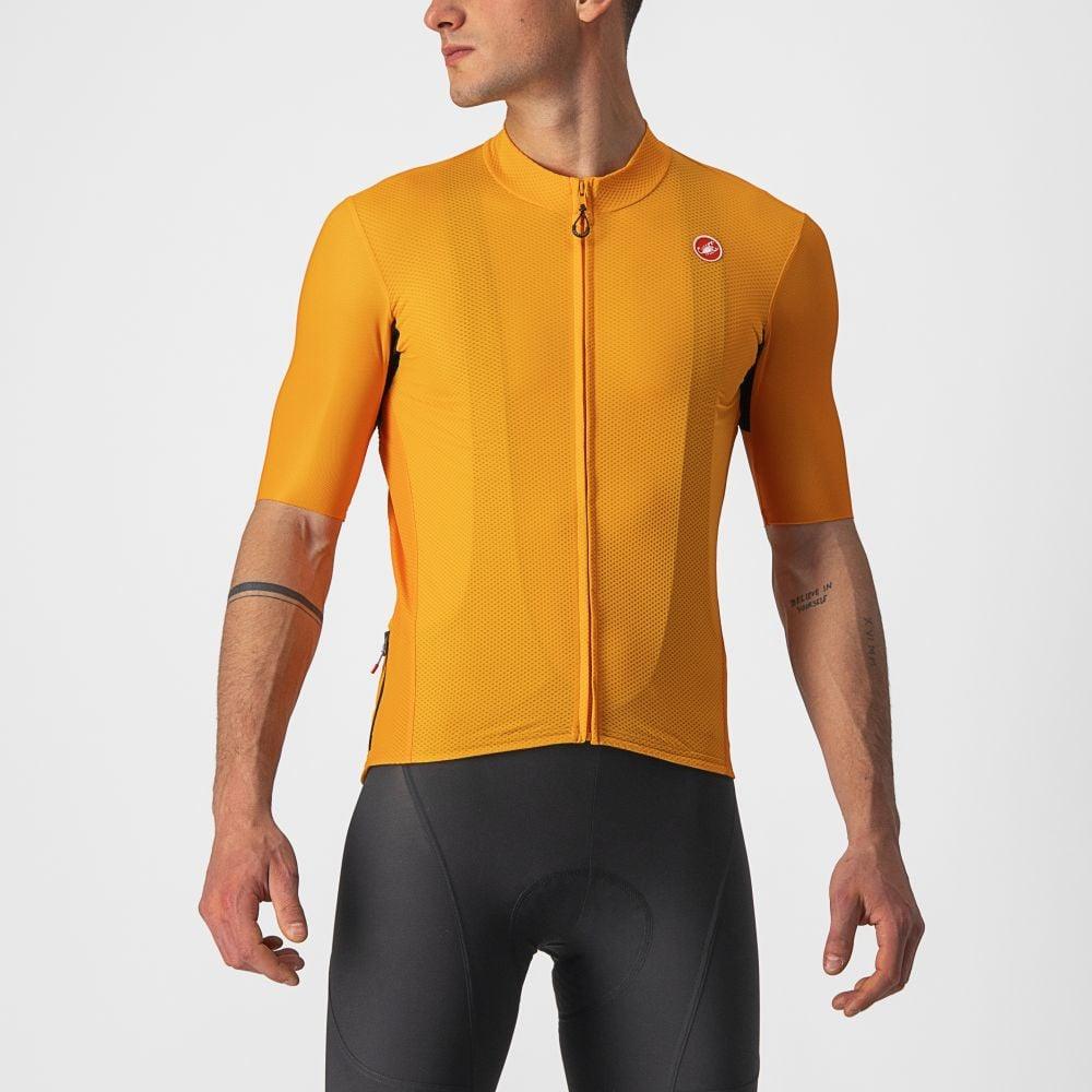 Castelli Endurance Elite Jersey - Liquid-Life #Wähle Deine Farbe_Pop Orange