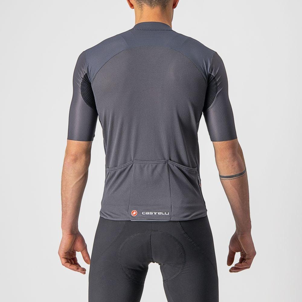 Castelli Endurance Elite Jersey - Liquid-Life #Wähle Deine Farbe_Dark Gray