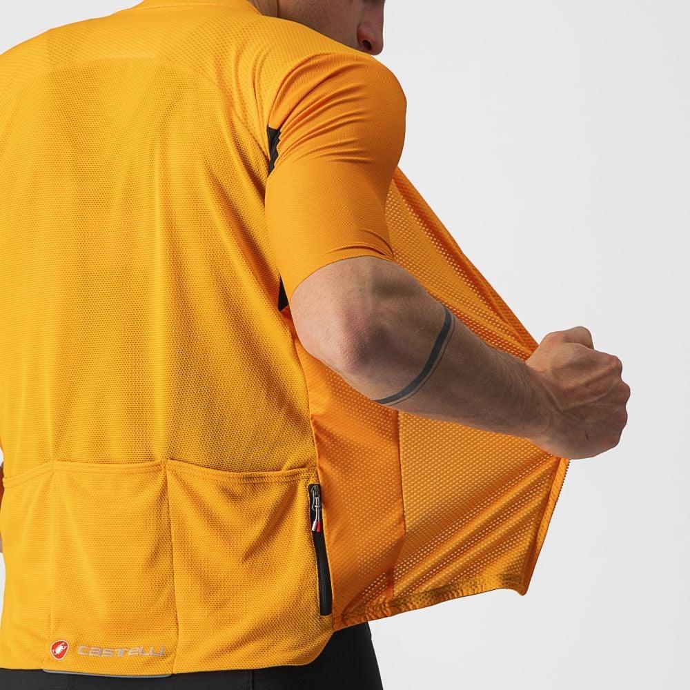 Castelli Endurance Elite Jersey - Liquid-Life #Wähle Deine Farbe_Pop Orange