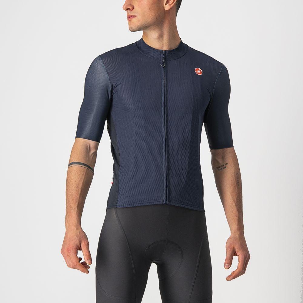 Castelli Endurance Elite Jersey - Liquid-Life #Wähle Deine Farbe_Savile Blue