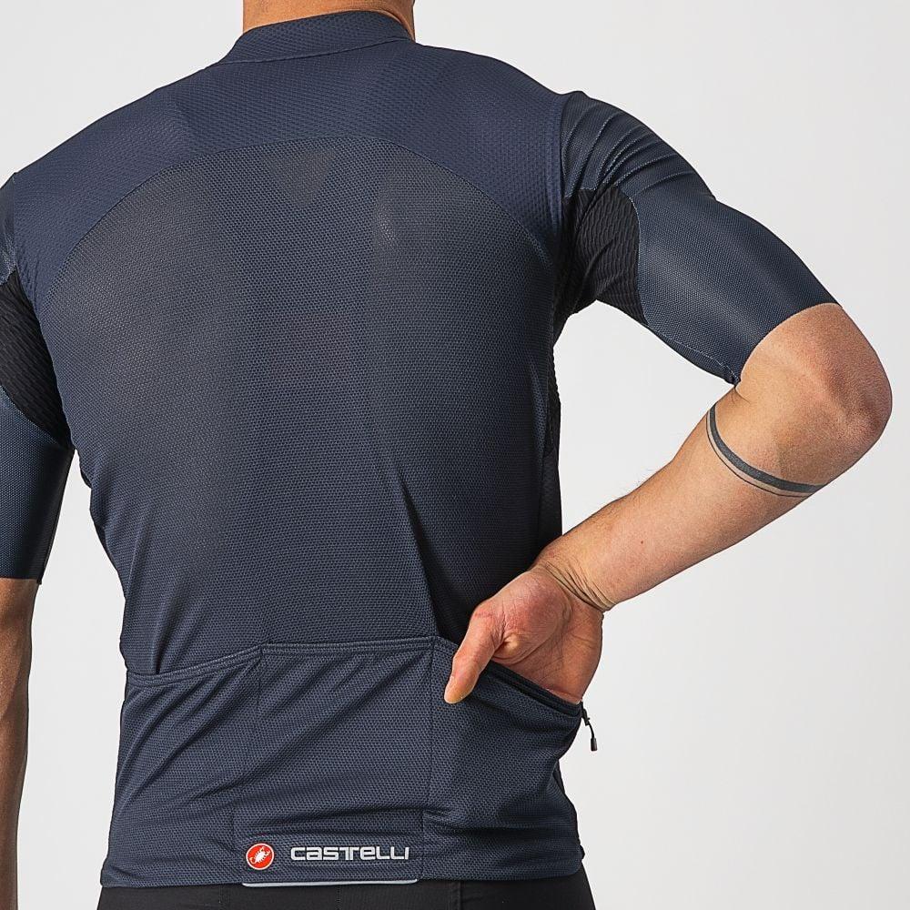 Castelli Endurance Elite Jersey - Liquid-Life #Wähle Deine Farbe_Savile Blue