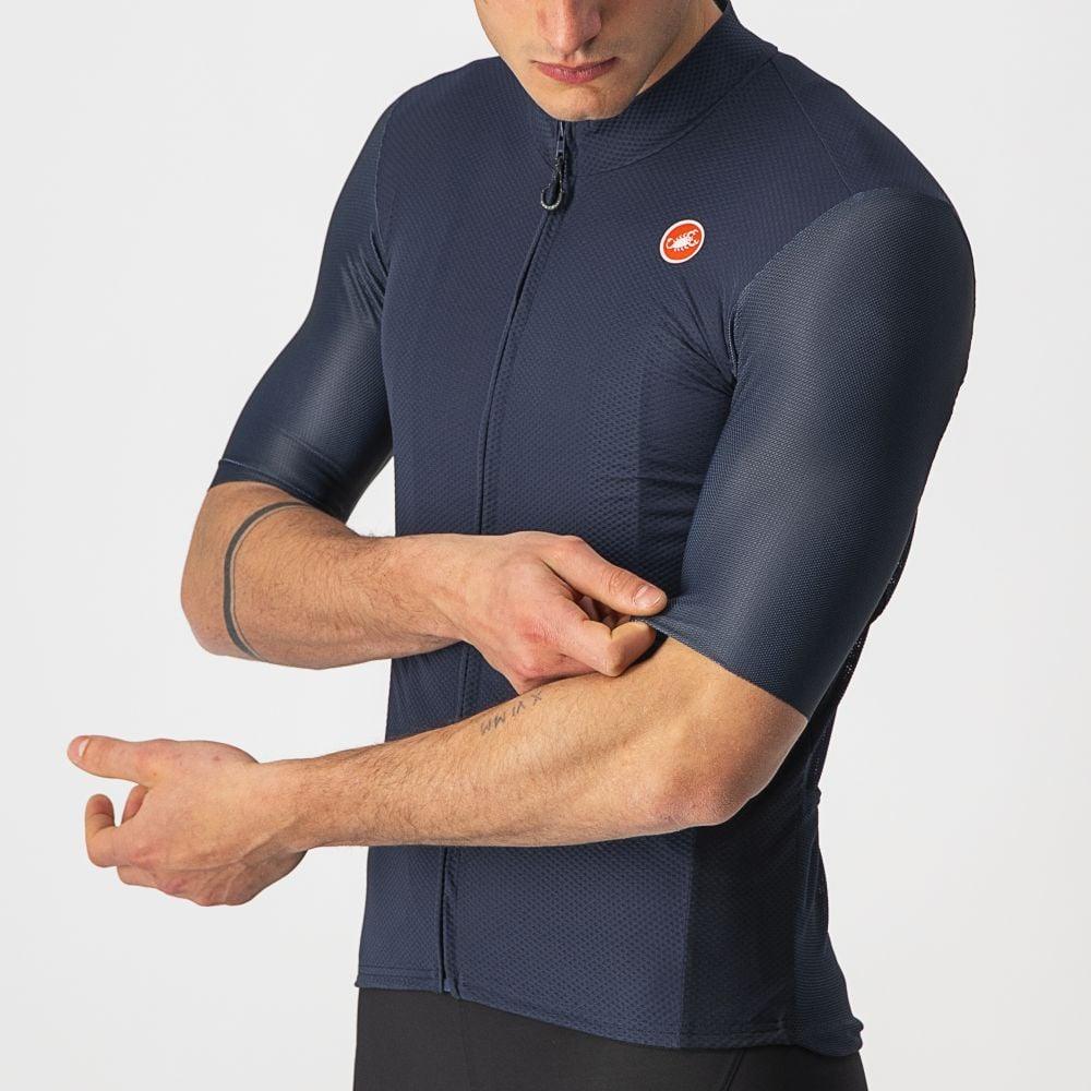 Castelli Endurance Elite Jersey - Liquid-Life #Wähle Deine Farbe_Savile Blue