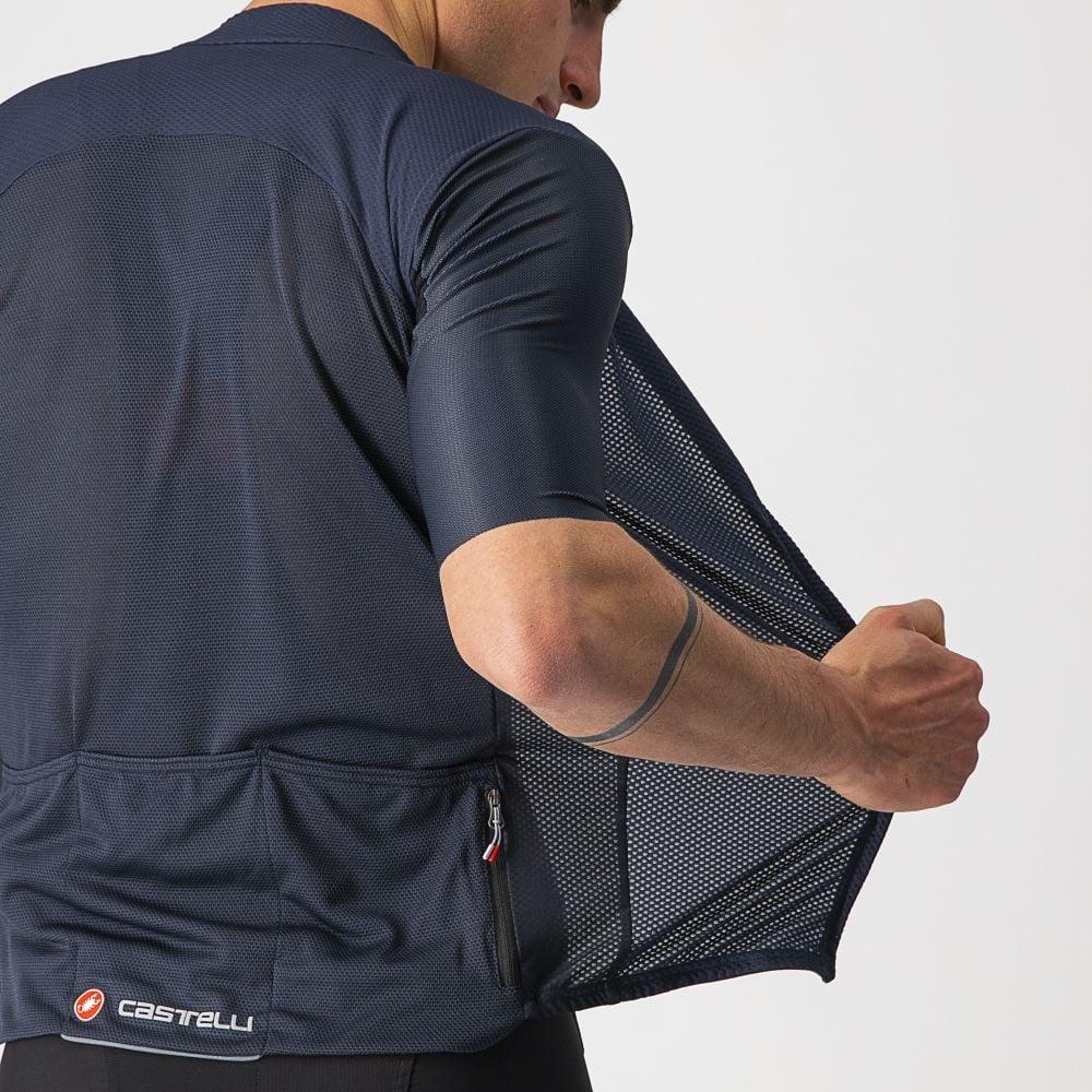 Castelli Endurance Elite Jersey - Liquid-Life #Wähle Deine Farbe_Savile Blue