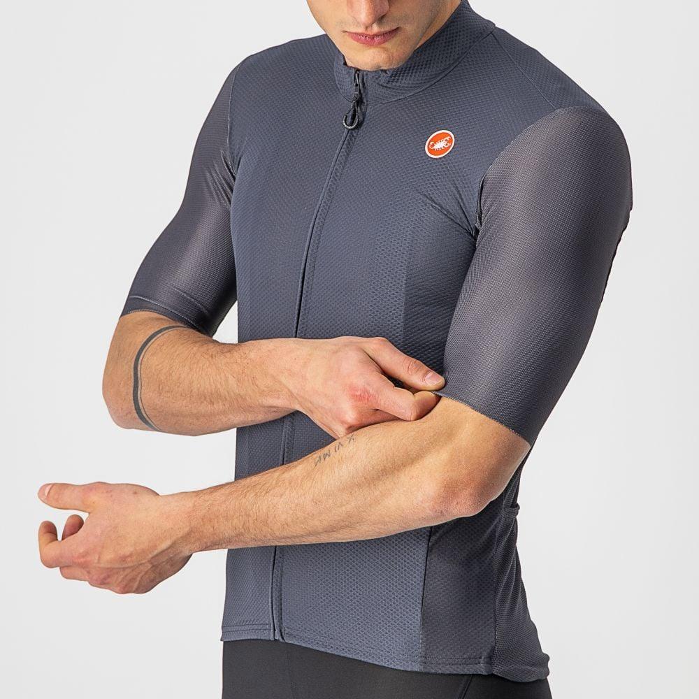 Castelli Endurance Elite Jersey - Liquid-Life #Wähle Deine Farbe_Dark Gray