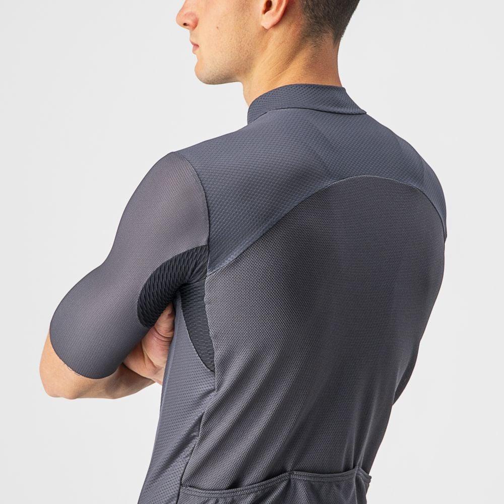Castelli Endurance Elite Jersey - Liquid-Life #Wähle Deine Farbe_Dark Gray