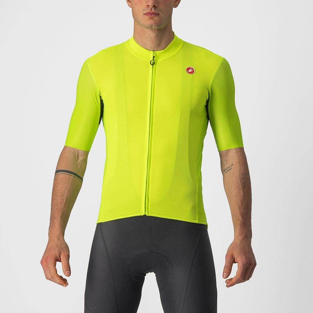 Castelli Endurance Elite Jersey - Liquid-Life #Wähle Deine Farbe_Electric Lime
