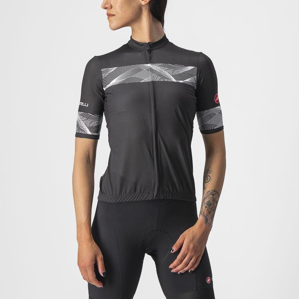 Castelli Fenice Damen Jersey - Liquid-Life #Wähle Deine Farbe_Light Black/White