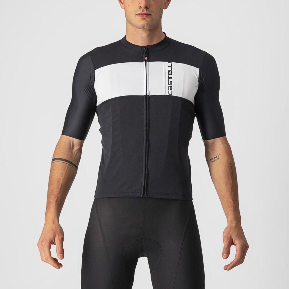 Castelli Prologo 7 Jersey - Liquid-Life #Wähle Deine Farbe_Light Black/Silver Gray-Ivory