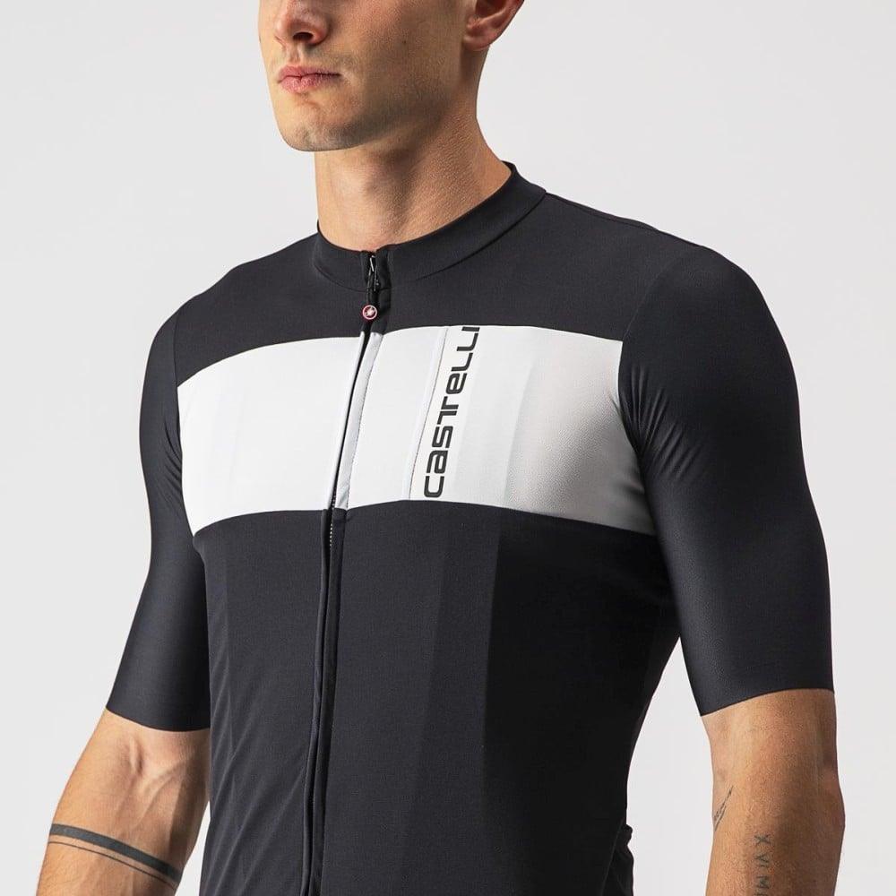 Castelli Prologo 7 Jersey - Liquid-Life #Wähle Deine Farbe_Light Black/Silver Gray-Ivory