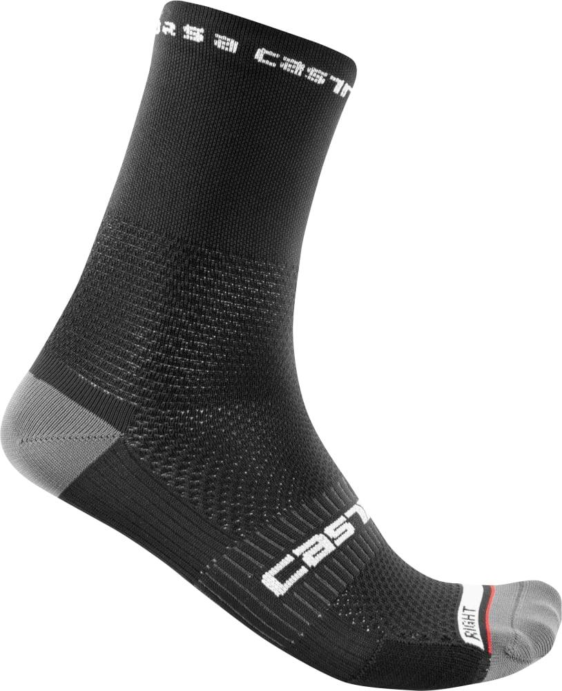 Castelli Rosso Corsa Pro 15 Sock - Liquid-Life #Wähle Deine Farbe_Black