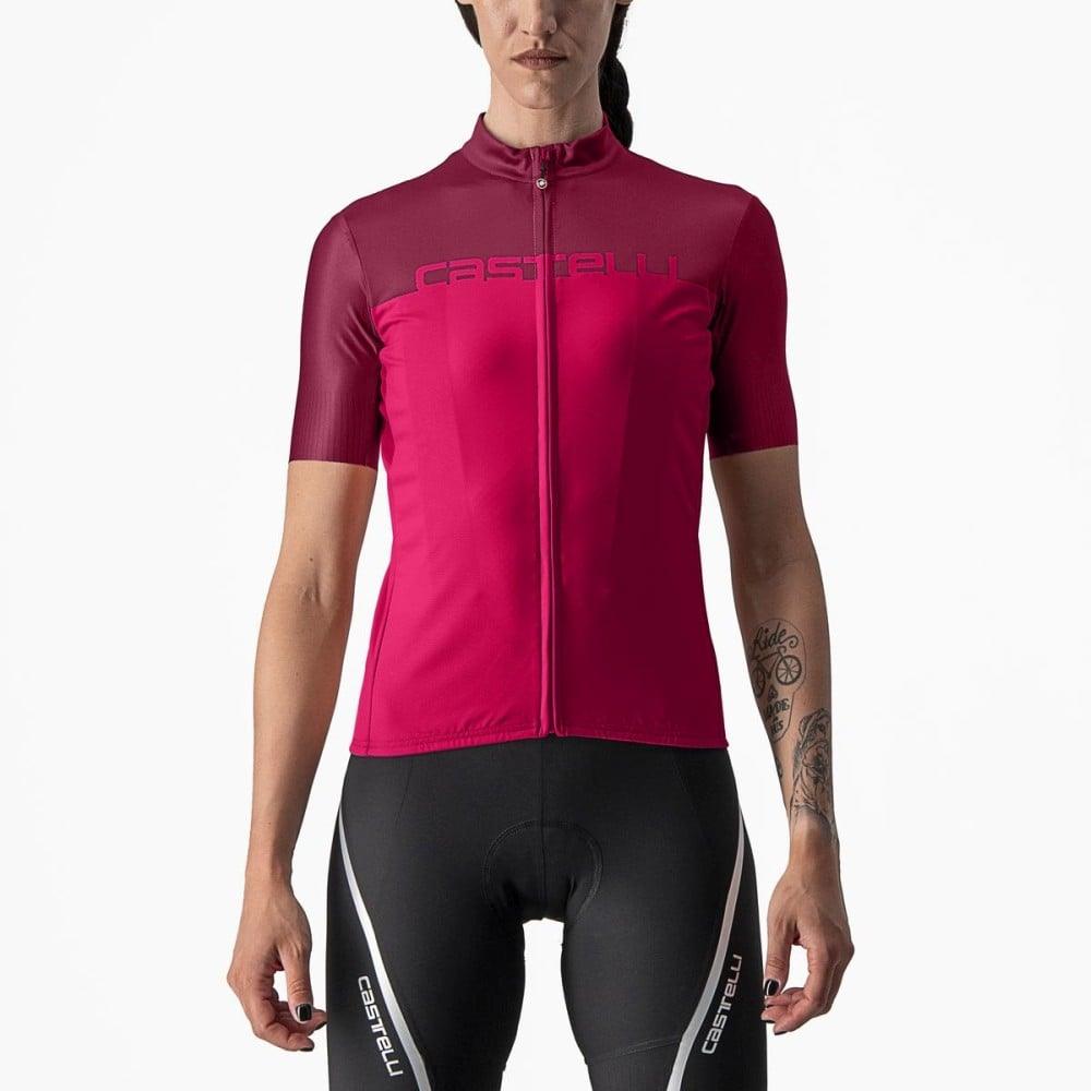 Castelli Velocissima Jersey - Liquid-Life #Wähle Deine Farbe_Persian Red/Bordeaux