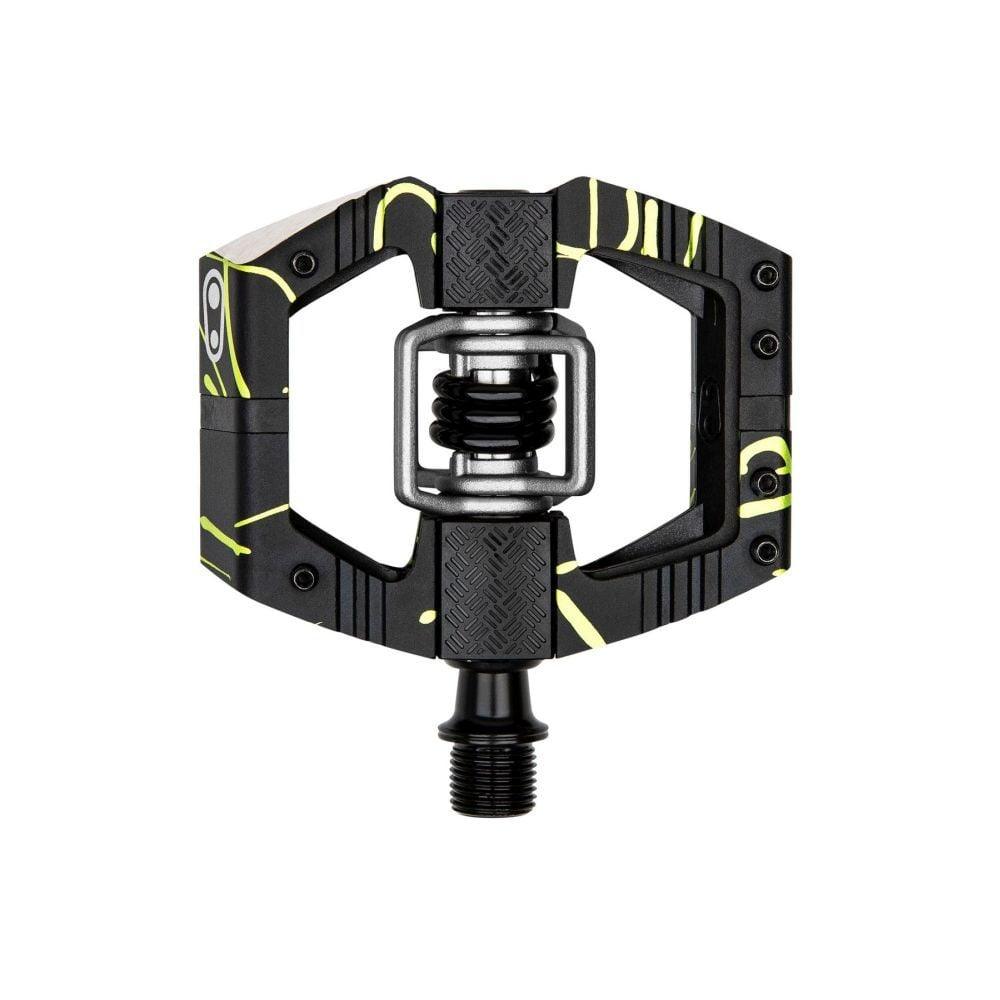 Crankbrothers Mallet Enduro LS Klick-Pedal - lange Achse - Liquid-Life #Wähle Deine Farbe_Black/Lime Green