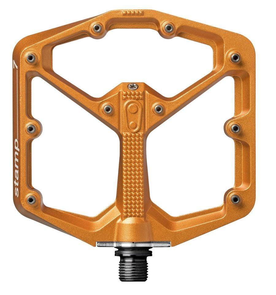 Crankbrothers Stamp 7 Plattform-Pedal - Liquid-Life #Wähle Deine Farbe_Orange