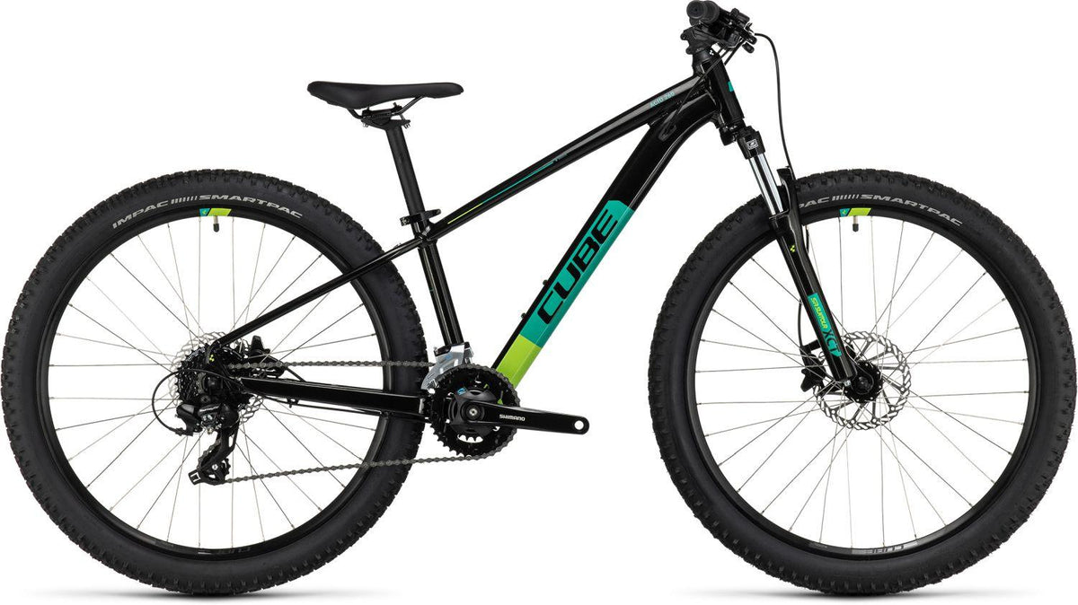 cube mountainbike grün Cube Acid 260 Disc black´n´green