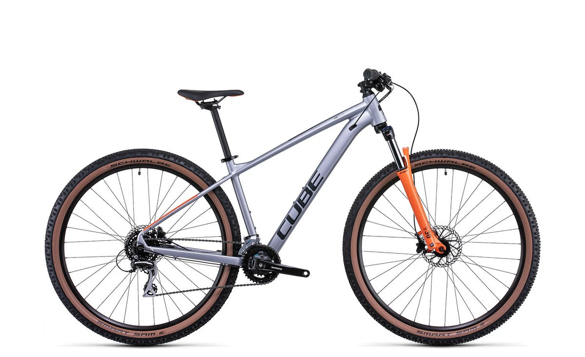 Cube Aim Race silver´n´orange günstig kaufen