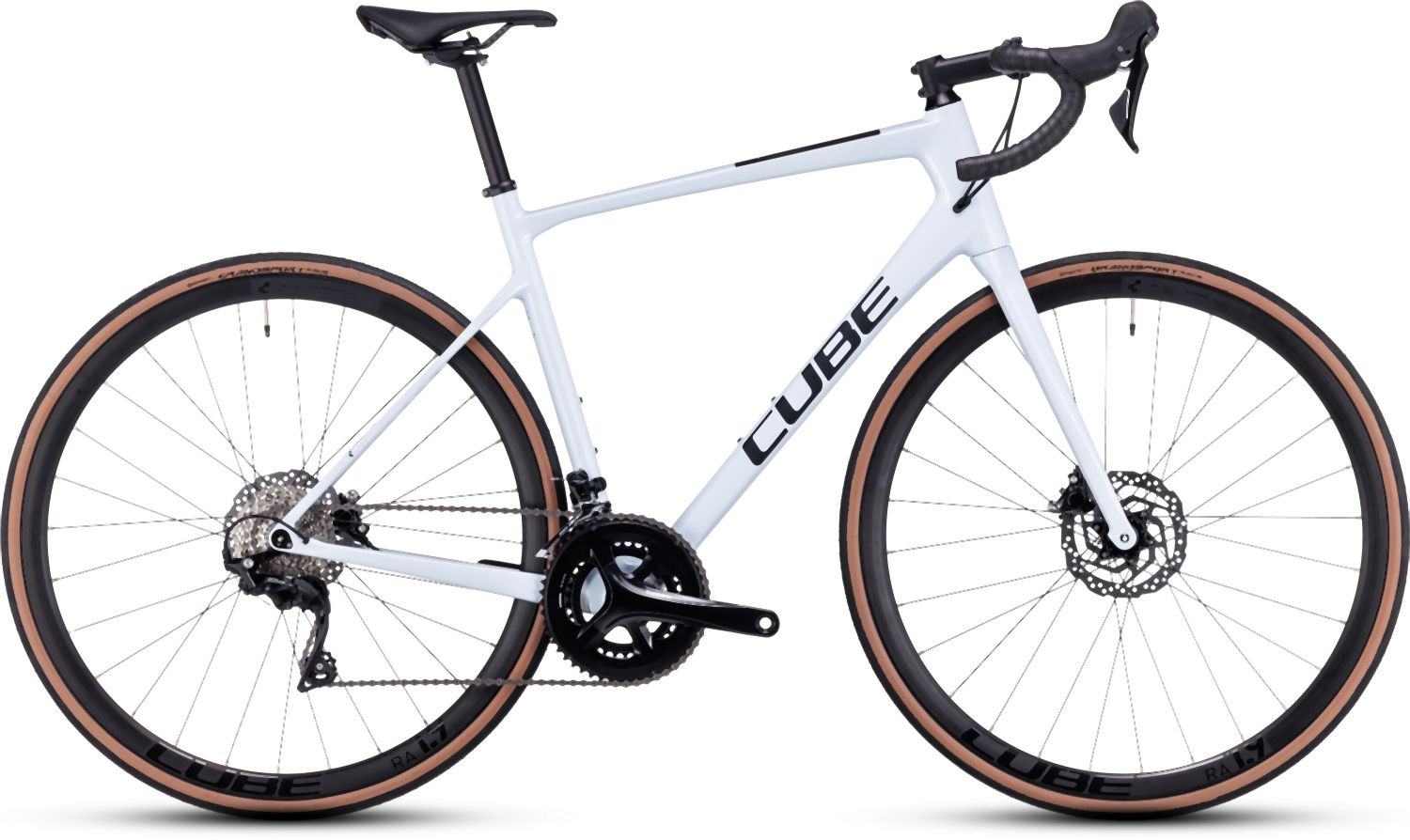 Cube ATTAIN GTC Race flashwhite´n´black 2024 - Liquid-Life