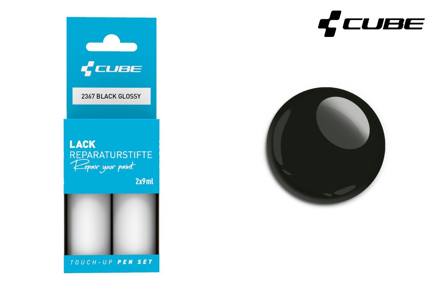 Cube Lackstift Set BLACK glossy 2367 - Liquid-Life