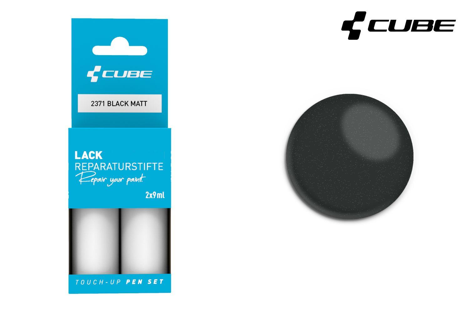 Cube Lackstift Set BLACK matt 2371 - Liquid-Life