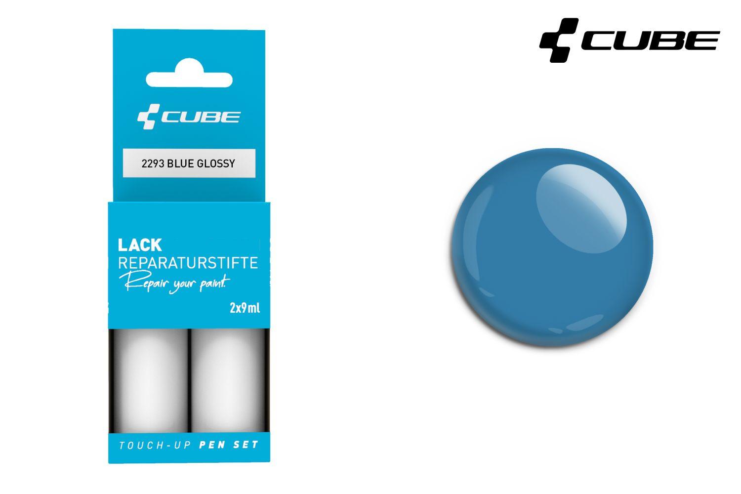 Cube Lackstift Set BLUE glossy 2293 - Liquid-Life