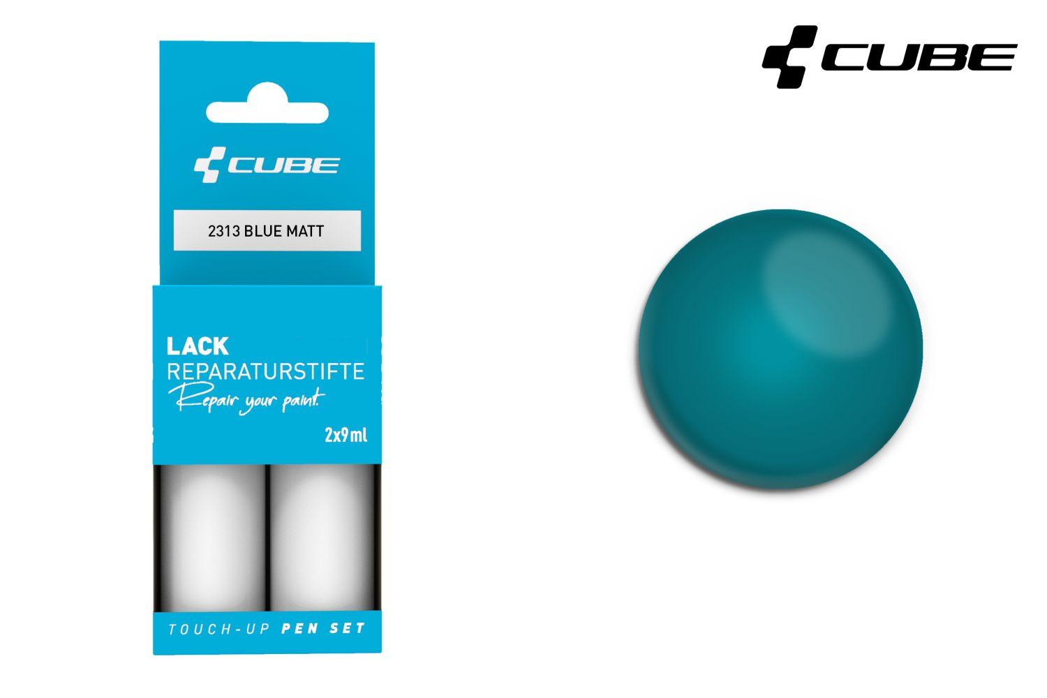 Cube Lackstift Set BLUE matt 2313 - Liquid-Life