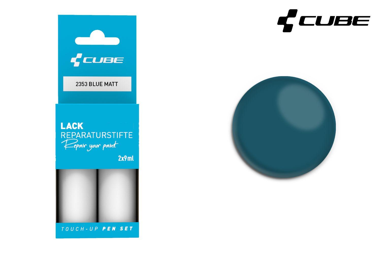 Cube Lackstift Set BLUE matt 2353 - Liquid-Life